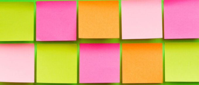 Illustration of Sticky Notes