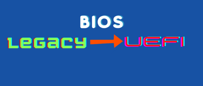 How to Convert BIOS Mode from Legacy to UEFI in Windows 10