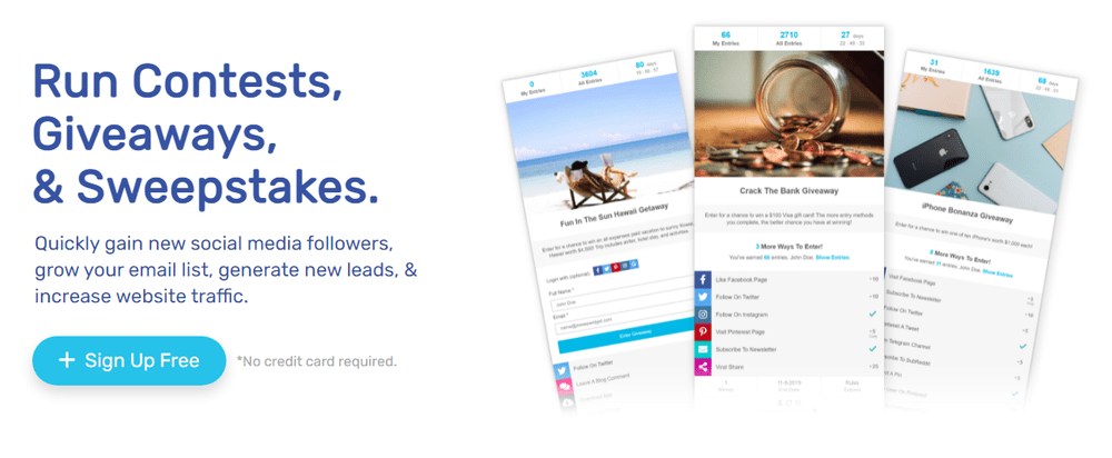Create a Giveaway Contest Using These 15 Tools - 30