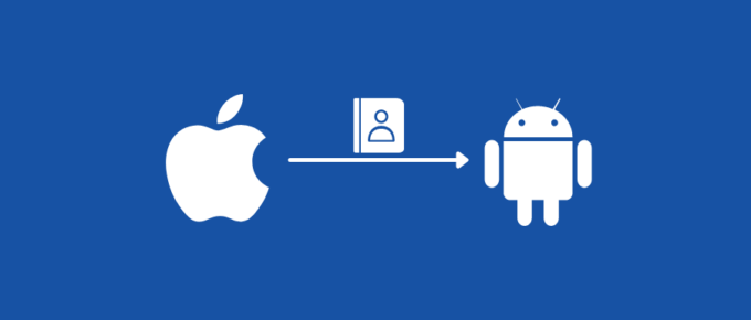 how to transfer contacts from iPhone to Android