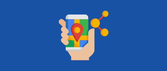 how to share location on android