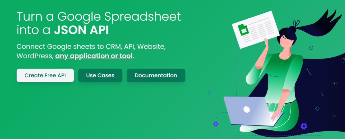 10 Tools to Turn Your Google Sheets Into an API - 73