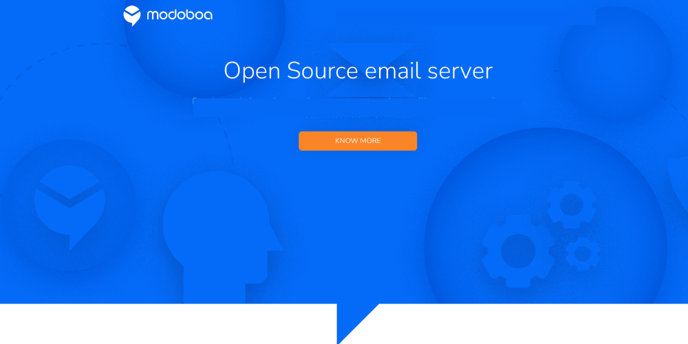 Server email Modoboa yang dihosting sendiri