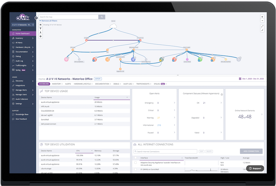 auvik network monitoring