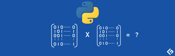 multiplication de matrices en python