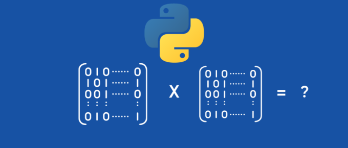 matrix multiplication in python