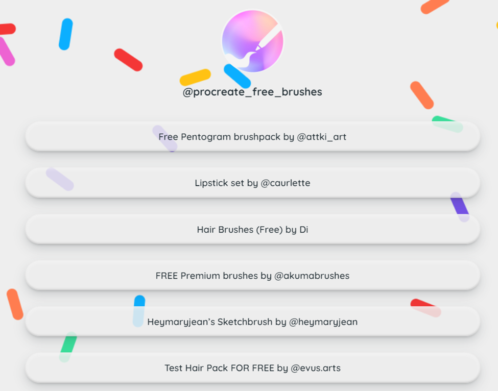 11 Free Procreate Brush Resources to Bookmark For Later  2022  - 72