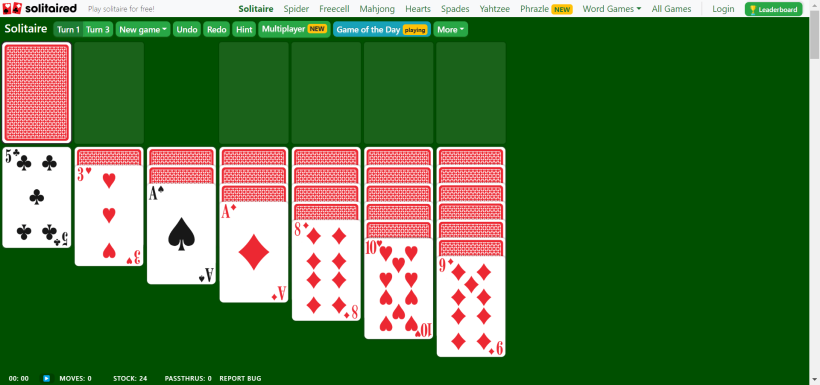 Solitaired', The Popular Solitaire Website, Sees Boom In Activity