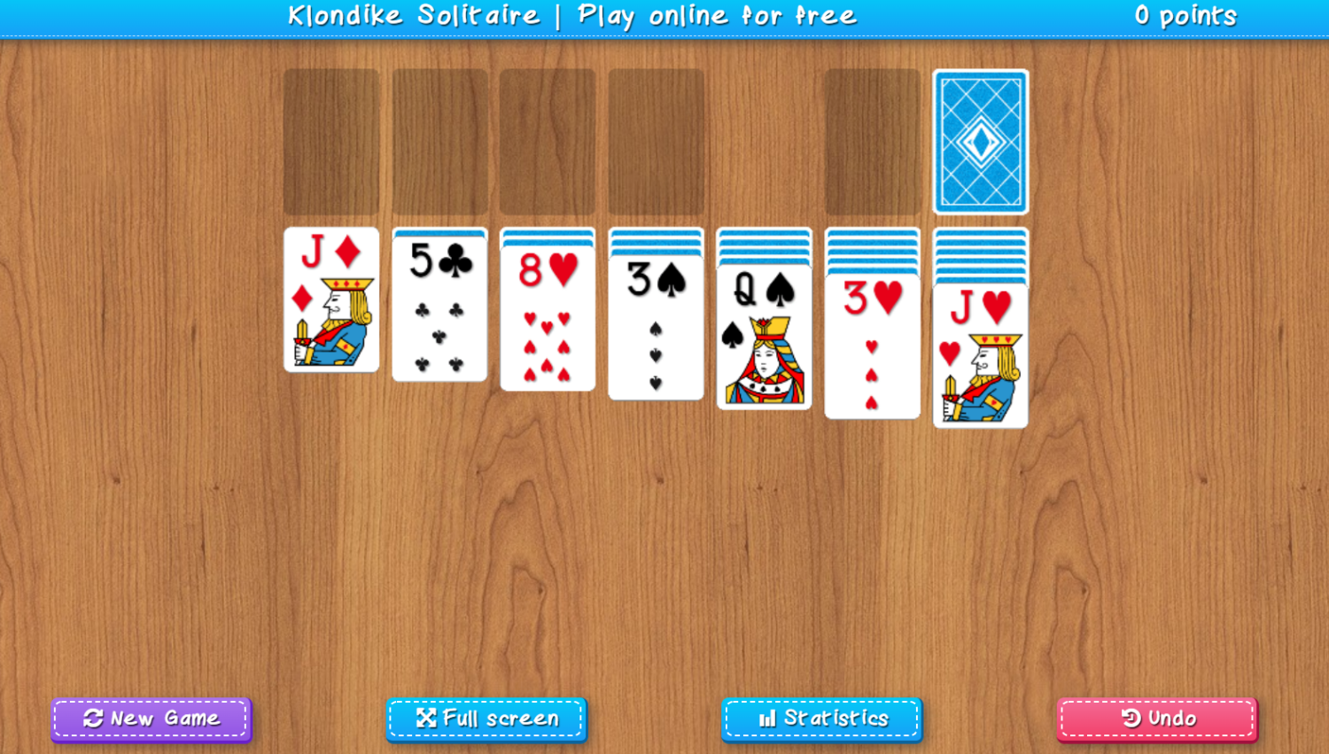 Play Solitaire Online for Free