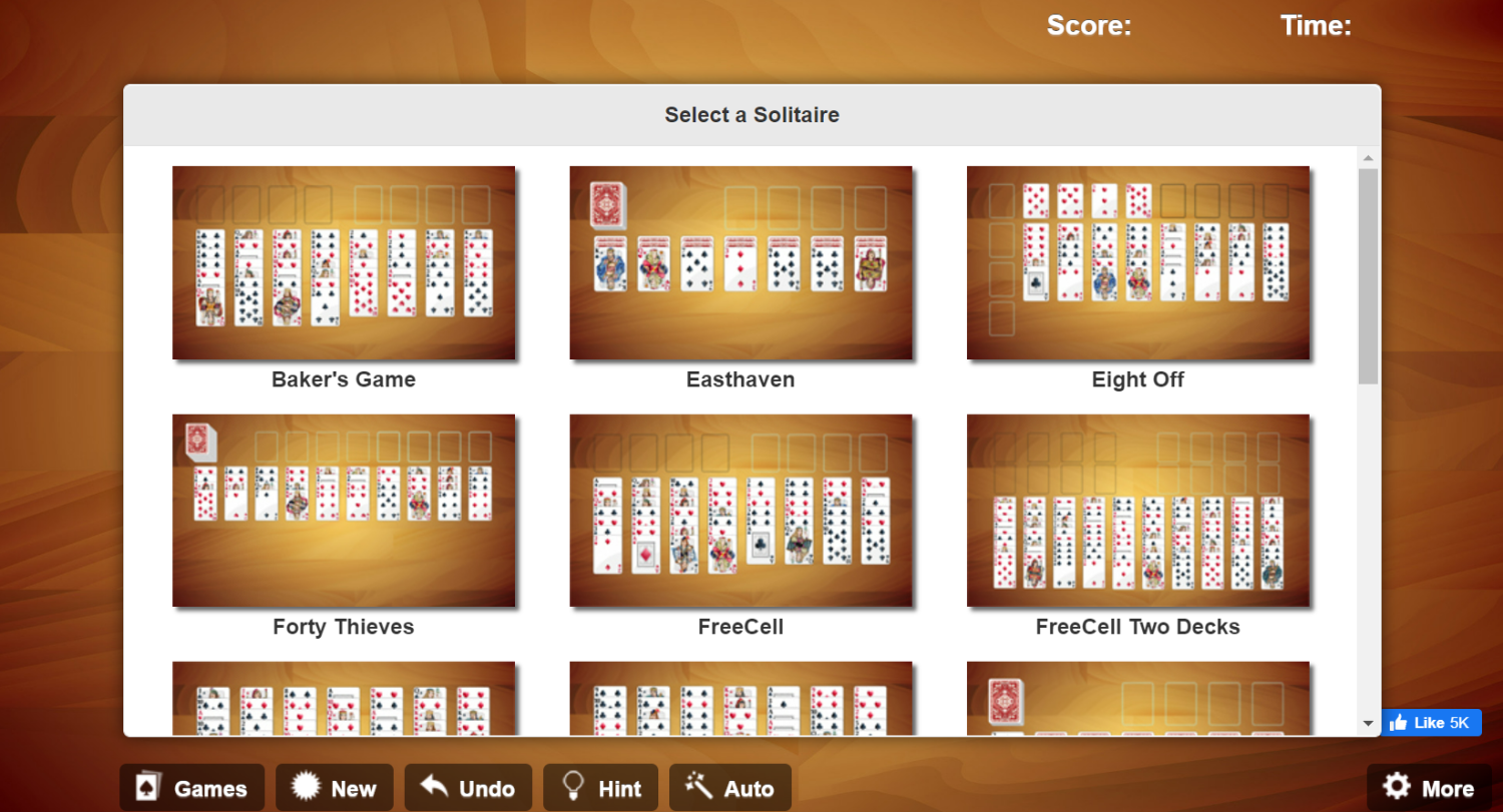 Double Limited Solitaire - Jogue Online