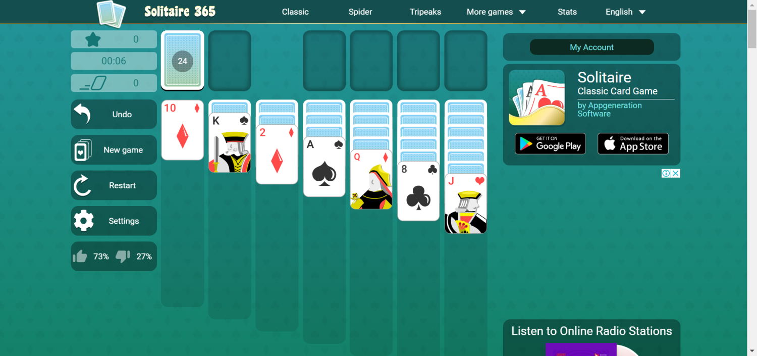 Solitario 365 - gratis