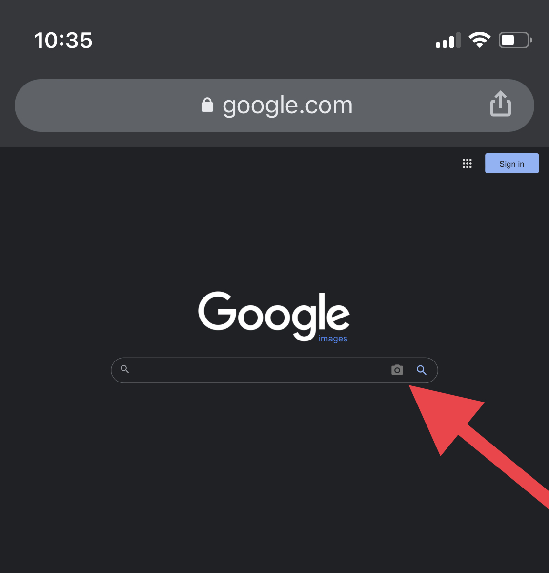 How to Reverse Image Search on iPhone or iPad - 60