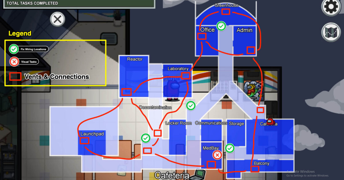 Amongst Us: Mira HQ Minecraft Map