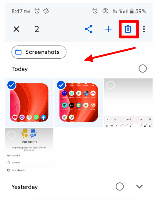 How to Find and Delete Screenshots in Google Photos - 28