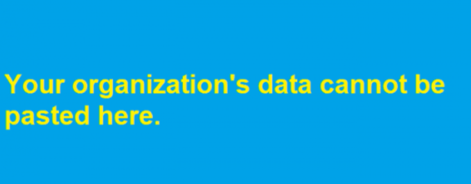 Die Daten Ihrer Organisation Können Hier Nicht Eingefügt Werden So beheben Sie den Fehler „Die Daten Ihrer Organisation können hier