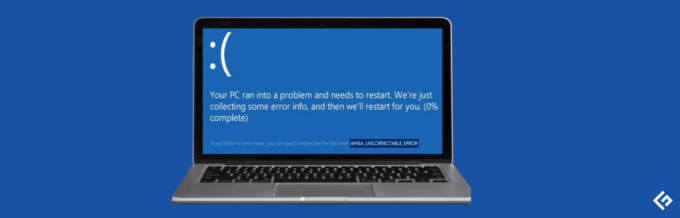 Corriger l'erreur WHEA Uncorrectable sous Windows