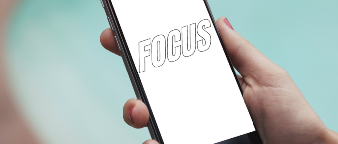 focus mode on iphone