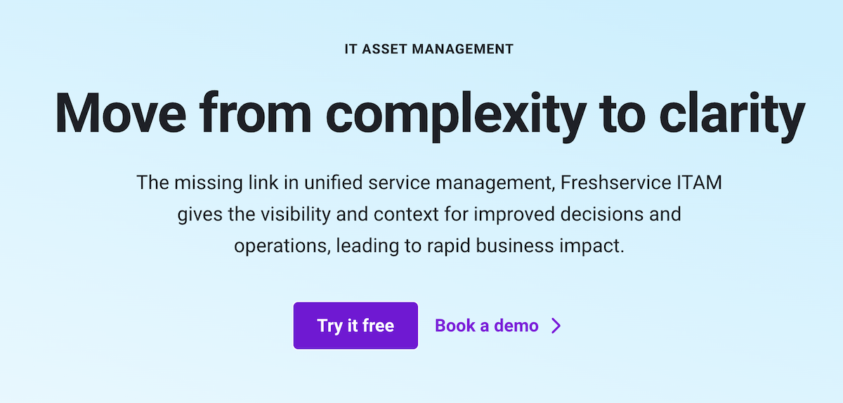 freshservice cmdb