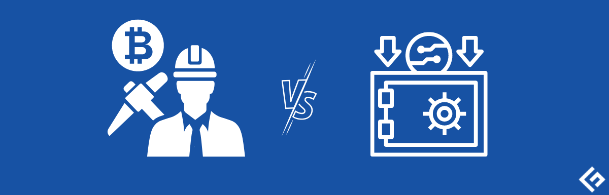 proof of work vs. proof of stale