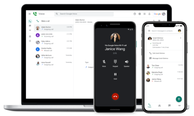 can you share a google voice number