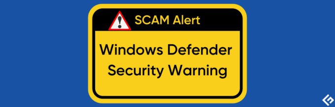Avertissement Windows-Defender-Security