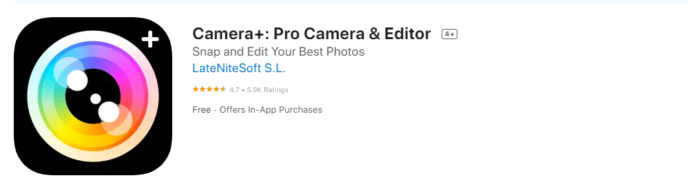 13 Best Free and Paid iPhone Camera Apps to Use - 21