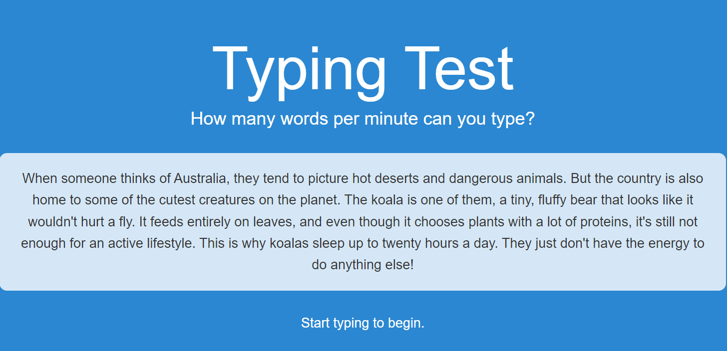 Typing Speed Test [+25 Typing Test Tools]