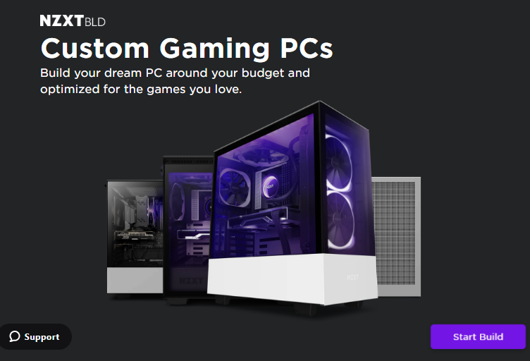 NZXT Custom PC Builder