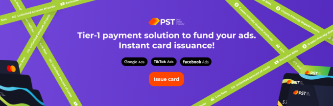 tarjeta virtual pst