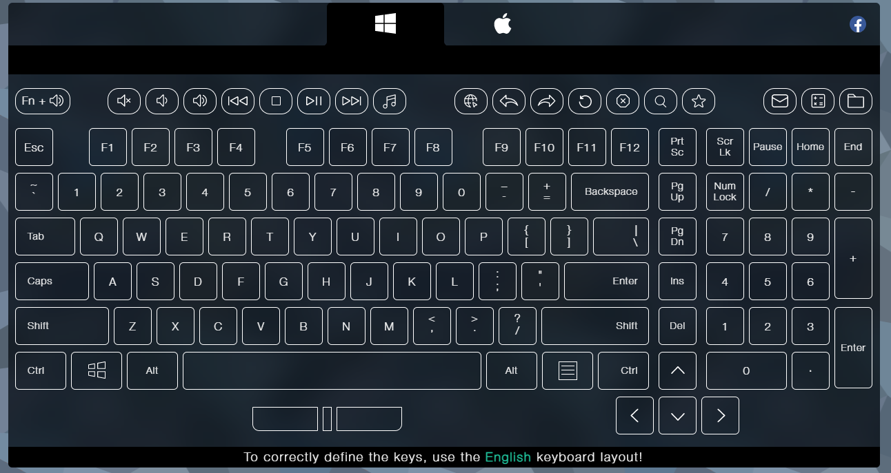 online keyboard