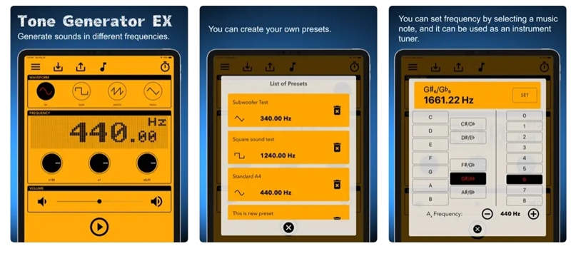 An Che Lee's feature studded Tone Generator is a favorite among IOS users