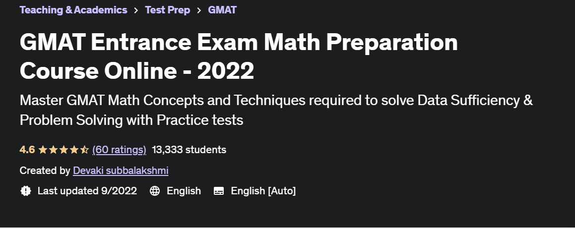 GMAT Practice Tests & Prep Course Online – Grad Prep