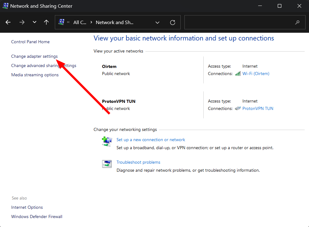 network-settings-control-panel