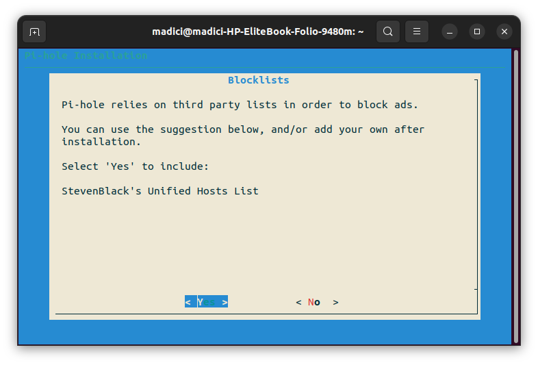 Pi Hole Setup on Linux for Better and Ad Free Experience - 16