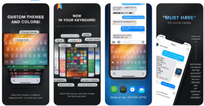 link font iphone