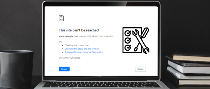 Fix ERR Connection Closed Error on Chrome