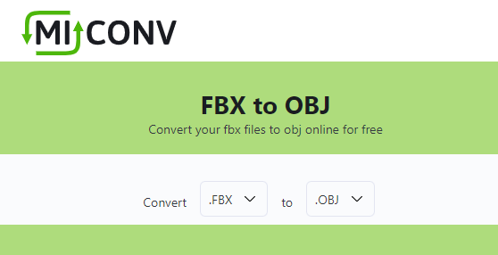 OBJ To FBX 3D Model Conversion OBJ To FBX Converter, 46% OFF