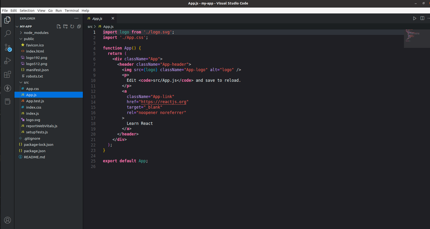 React-File-Struktur