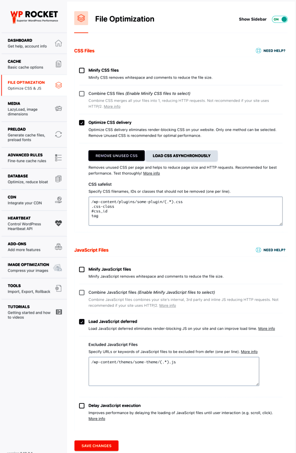 WP-Rocket-Benutzeroberfläche-1