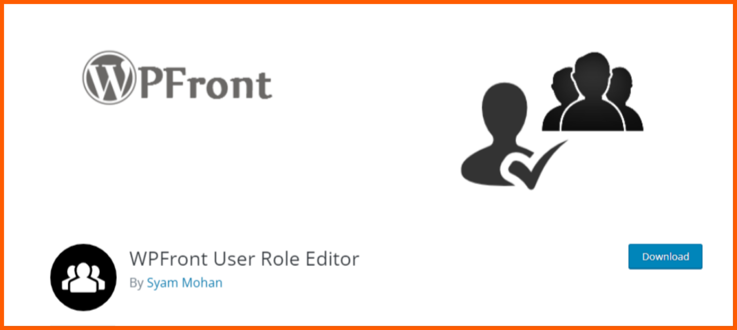 WPFront-Benutzerrollen-Editor