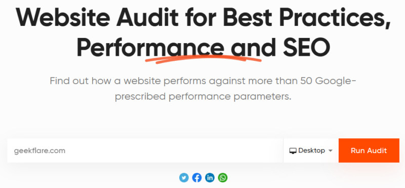 geekflare-web-audit