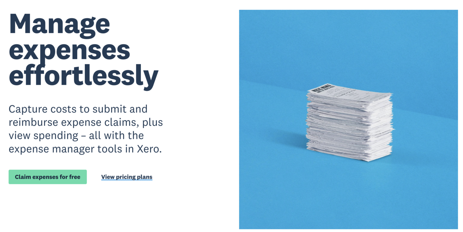 xero-suivi des dépenses