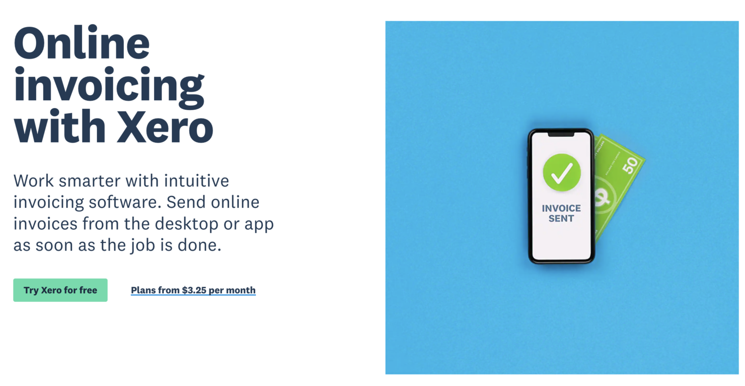 xero-fonctionnalité de facturation