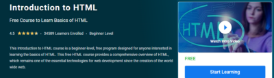 10 Best Learning Resources to Master HTML for FREE