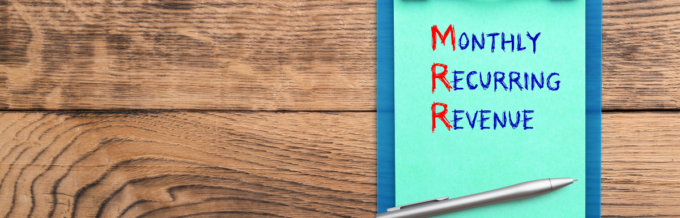 Monthly recurring revenue