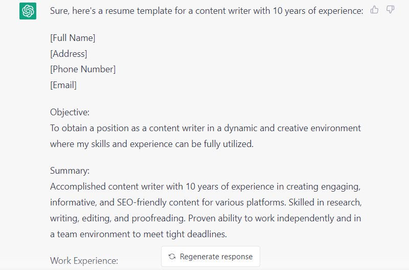 create-resume-chatgpt