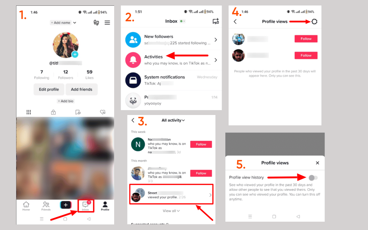 How To Turn Off Profile Views in TikTok