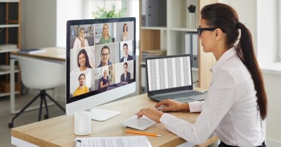 remote standup meeting