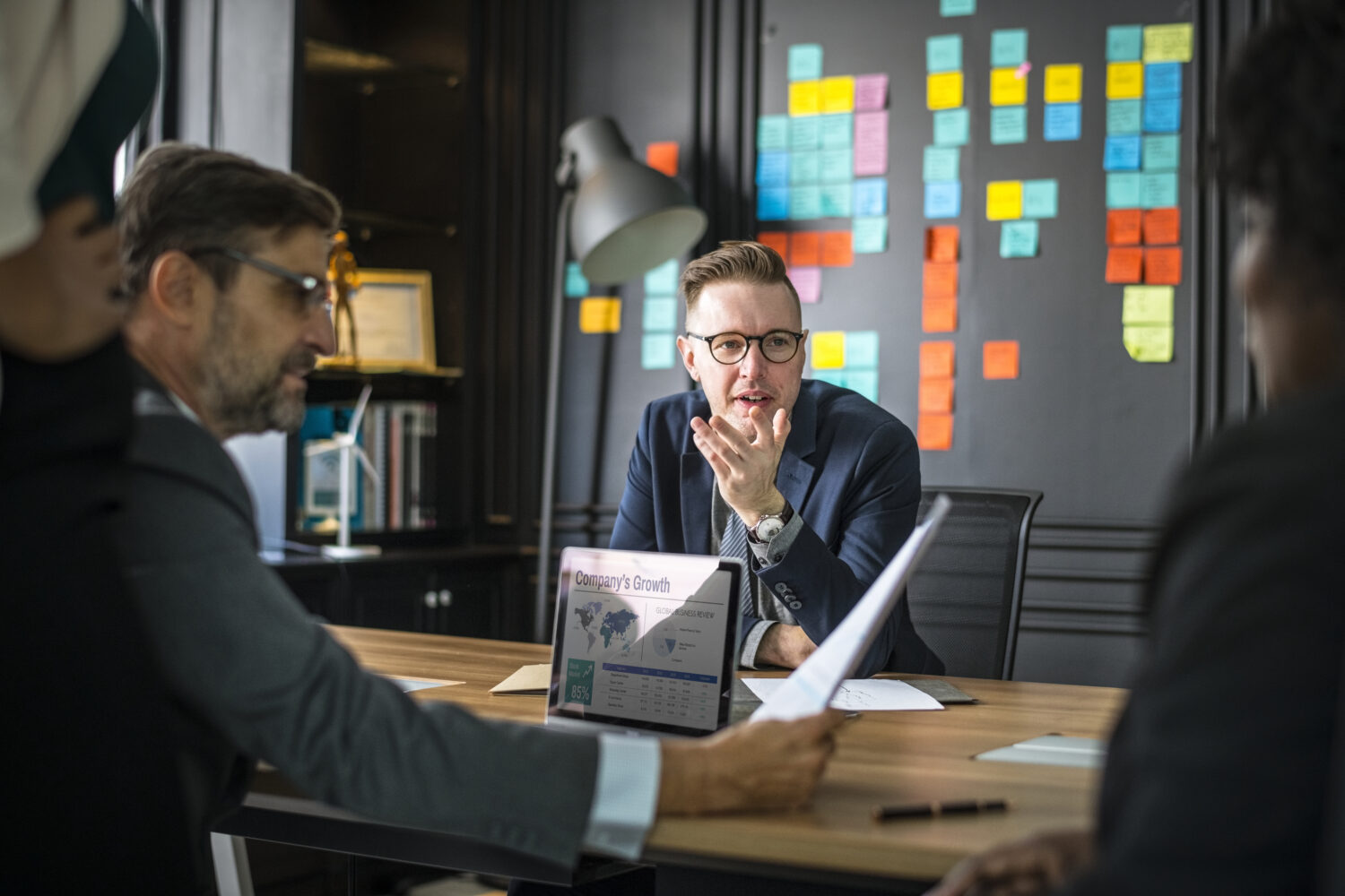 Business people in a meeting