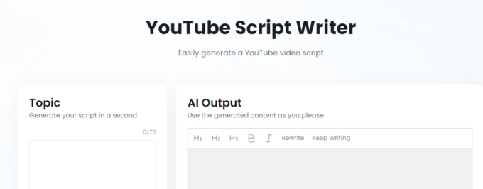 Top 7 AI YouTube Script Generators to Create Killer Content with Ease